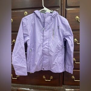 Purple Kids Rain Jacket
